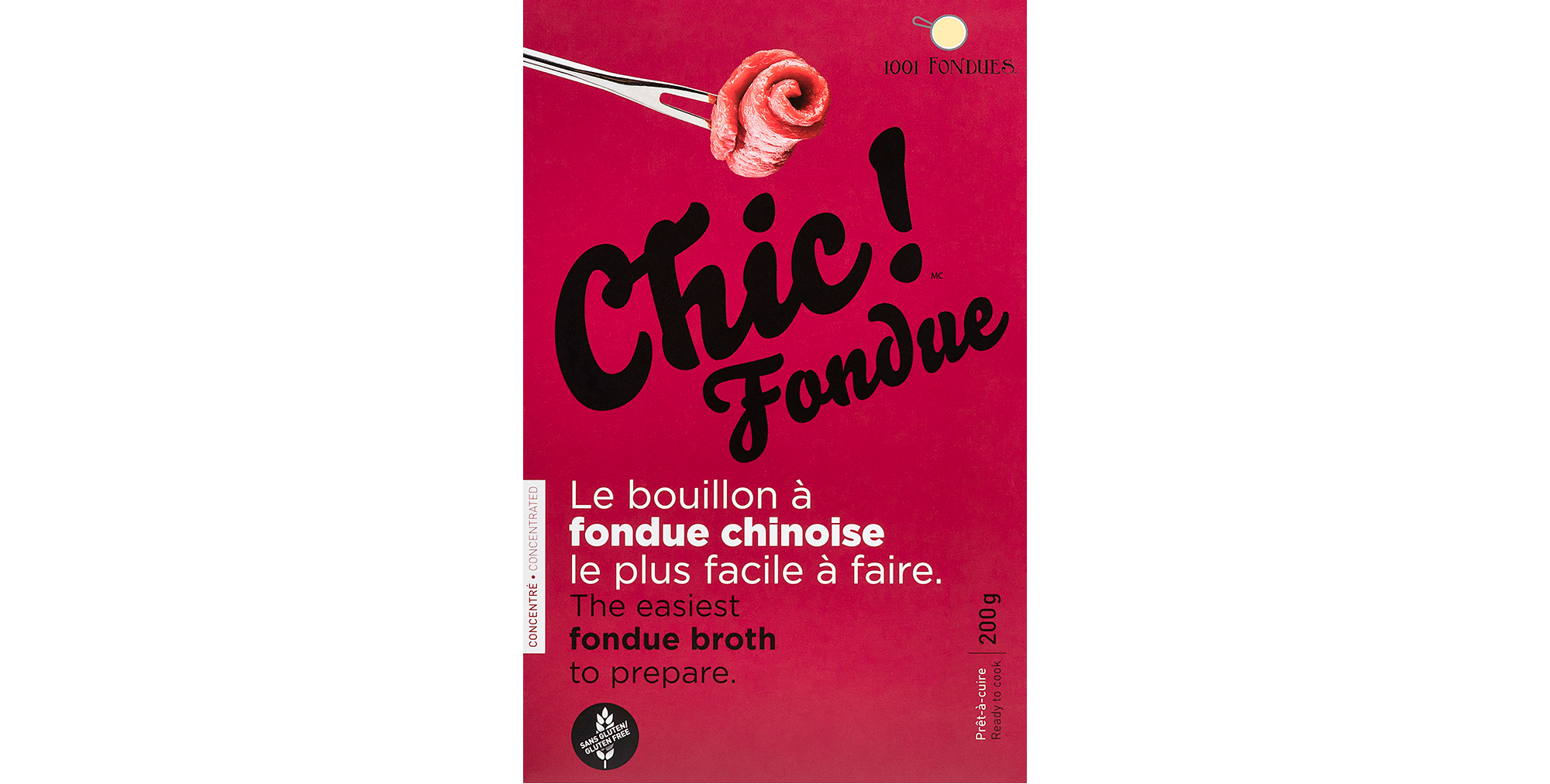 Étiquette - Chic! Fondue - Bouillon